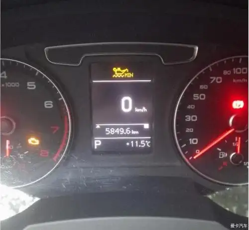 【图】才五千多公里,机油位报警了!_1_奥迪q3论坛_爱卡汽车