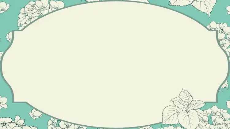 四张古典欧式花纹ppt背景图片