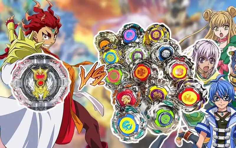 飓风战魂2☆全部陀螺 vs db世代最强平衡型☆神圣拉斐尔!