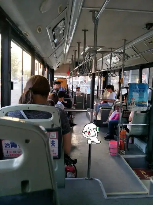 手机里最新的一张照片#每天坐公交去上班