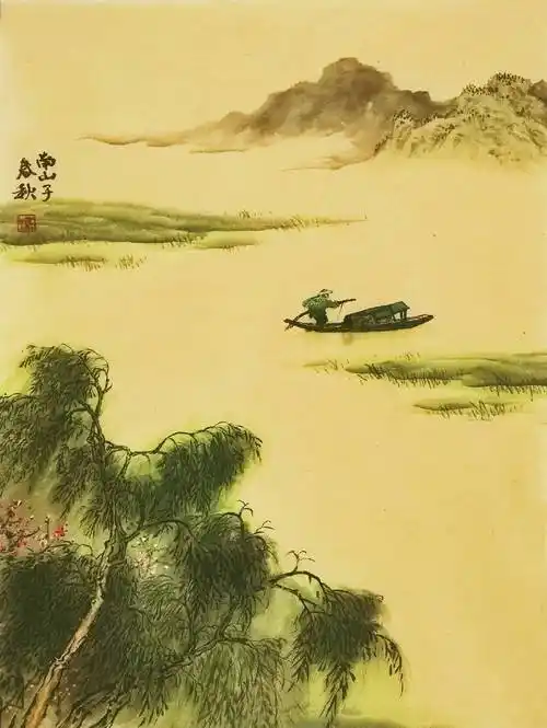 赵春秋山水画【五】——诗与画绝配哟