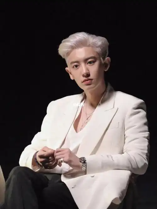 太爱银发灿妮了#朴灿烈