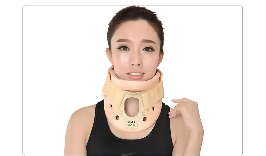 yasco雅思进口颈托医用护颈椎牵引器透气护颈器家用支撑颈部矫正固定
