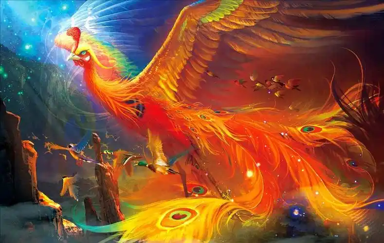 我一直觉着黑龙江的照片就是凤凰,那只是在不同时空活动的人类和凤凰