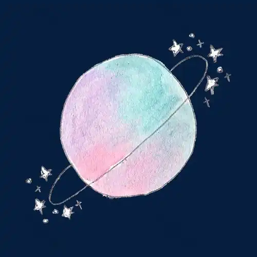 卡通手绘星球免抠元素图片-元素素材375244-万素网