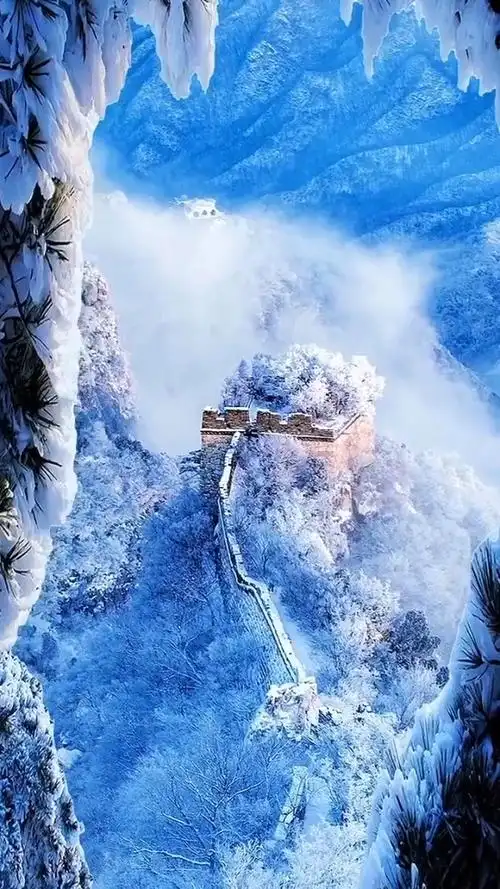 北国风光,千里冰封,万里雪飘.