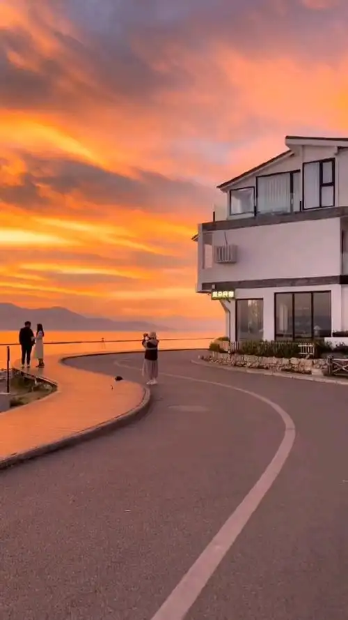 大理洱海s湾网红拍摄之地潘溪