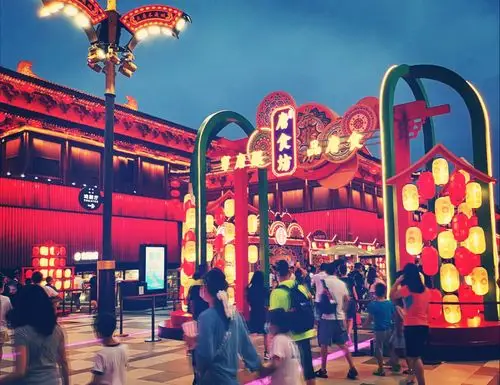 大唐不夜城的端午夜