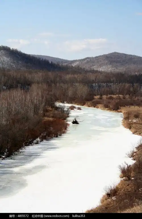 河水结冰
