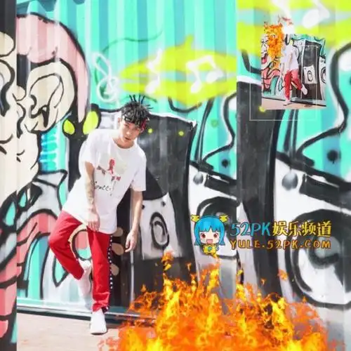 《中国有嘻哈》的魔王对决赛上演唱了和贝贝合唱的歌曲《fresh one》