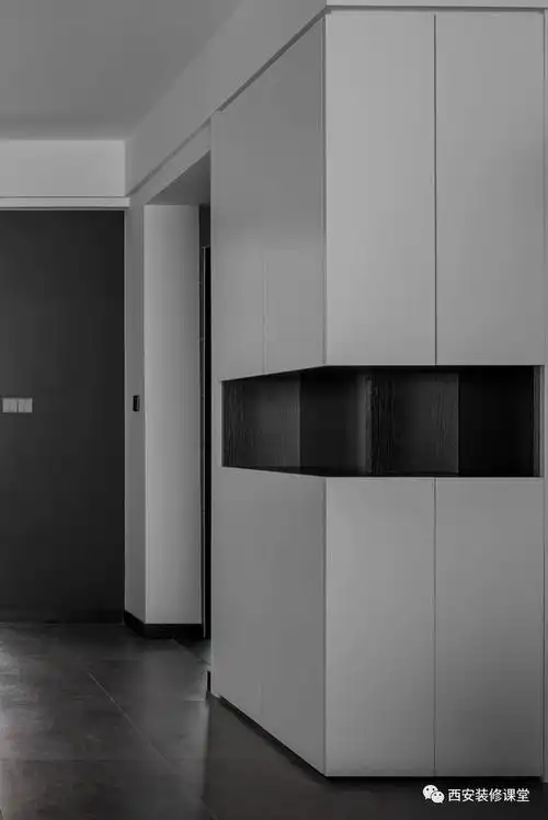 90㎡两室黑白灰这才是年轻人想要的效果