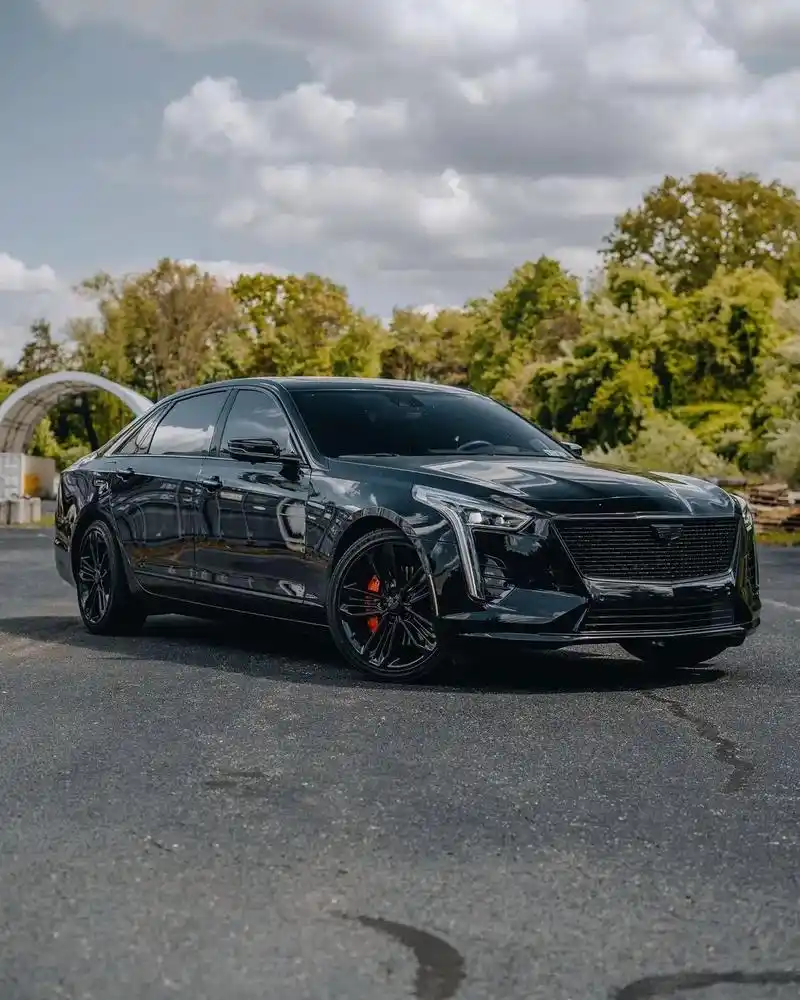 帅到极致.#凯迪拉克 #凯迪拉克ct6 #黑武士 #后驱车的 - 抖音