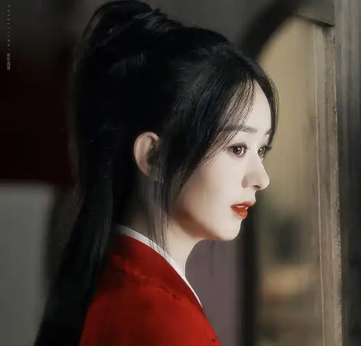 有翡赵丽颖红衣美赵丽颖9套古装红衣知否优雅花千骨邪媚霸气