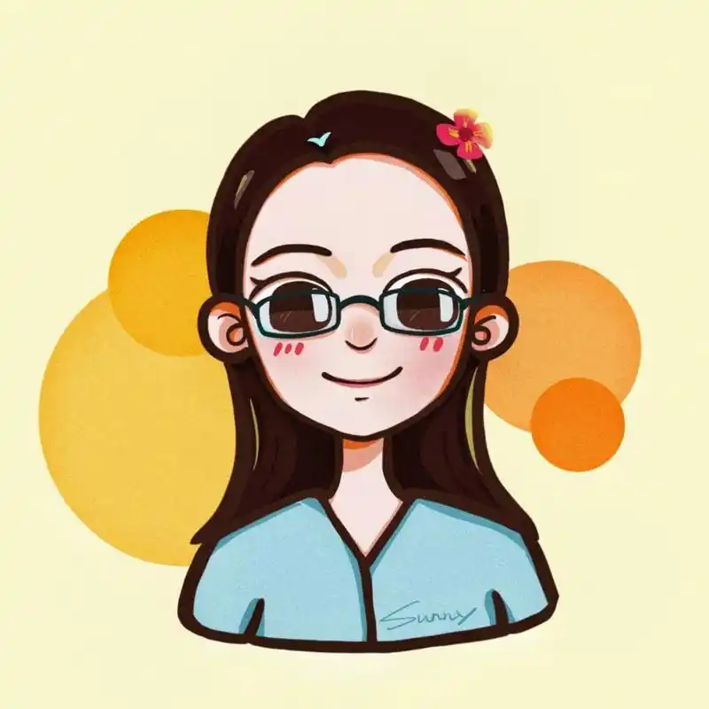 原创 | 女生卡通头像 |老师卡通人物 前几天去英语老师家做客,她竟然