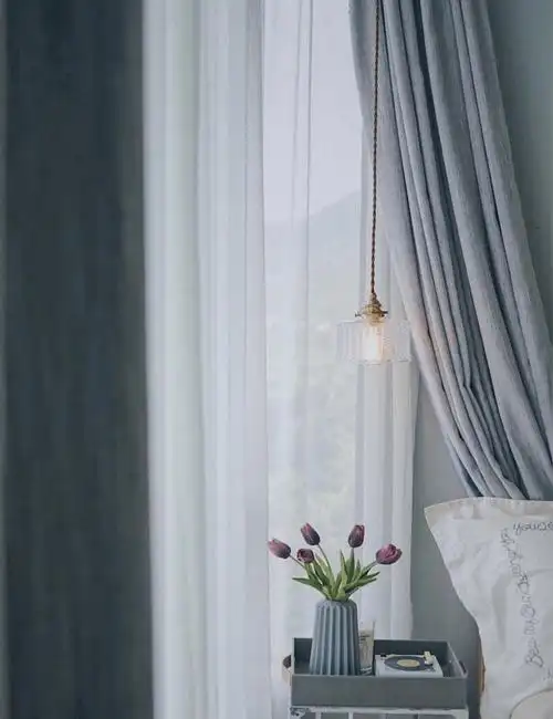 心动莫兰迪色系窗帘oo79