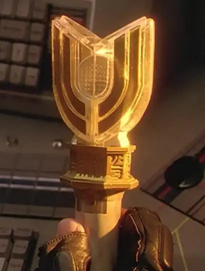 神光棒是迪迦奥特曼的变身器你们知道这是谁给的吗