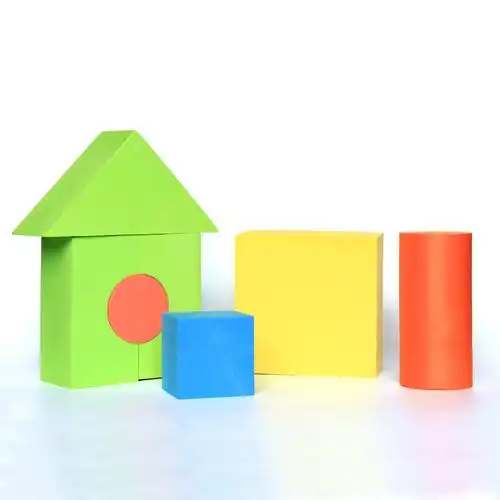 厂家直销eva字母方块 定制儿童软体泡沫积木diy立体益智拼图方块