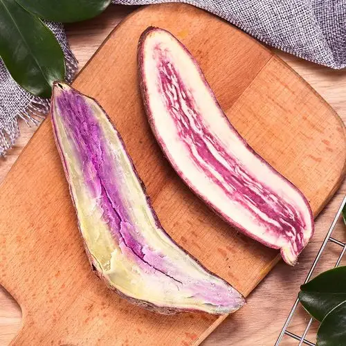 现挖新鲜冰淇淋红薯一点红番薯紫薯花心粉糯香甜地瓜板栗魔芋5斤