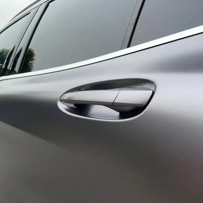 别样的美感 | 奔驰gla200改色电光金属灰 电光系列改色膜不仅具有哑光