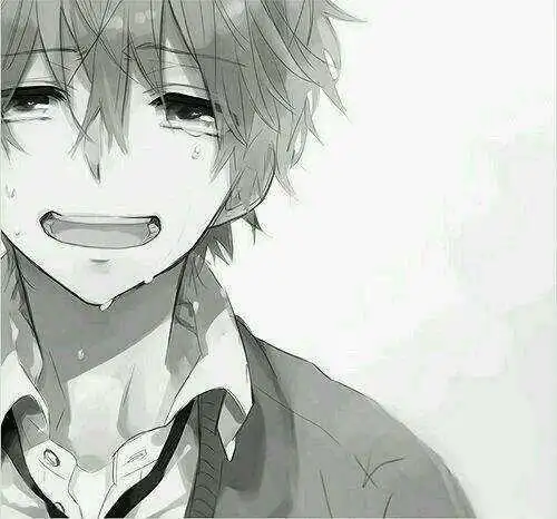 二次元优质男头丧高清绝望的笑着哭的特丧二次元男生图片头像求一张