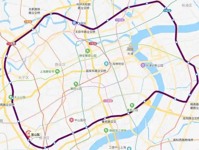 p>上海地铁4号线(shanghai metro line 4),是 a target="_blank"