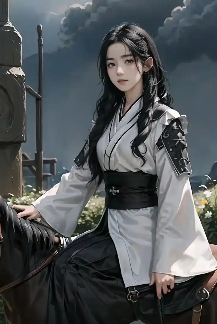 江湖笑,恩怨了#抖音图文来了 #武侠 #ai绘画 #古装美女 - 抖音