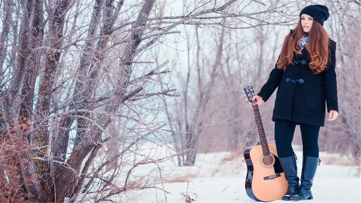 欧美小清新文艺范儿音乐美女唯美桌面壁纸第一辑