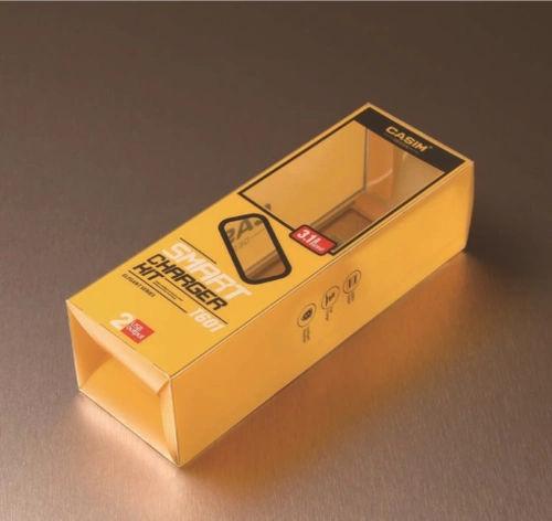 厂家定制 印刷logo方形包装盒 智能充电器塑料盒批发