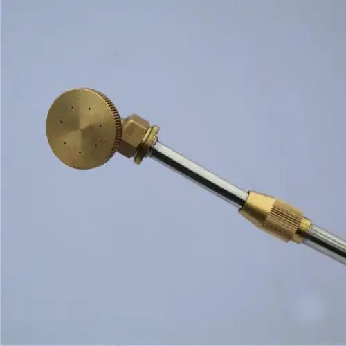 农用高压铜喷头农药打药机喷雾喷头细腻雾化喷头电动喷雾器铜喷头