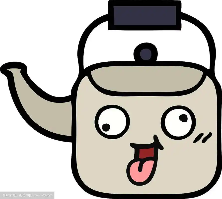 可爱的卡通水壶
