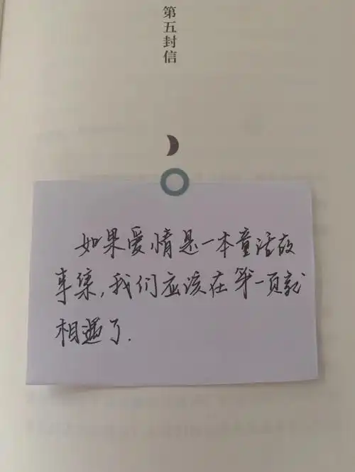 手写摘记爱你的人甚是温柔