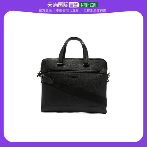 香港直邮salvatore ferragamo logo标牌手提包 240133菲拉格慕