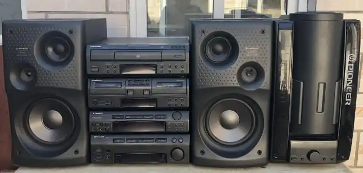 95新日本原装高端发烧组合音响pioneer/先锋j720电脑音箱家庭影院