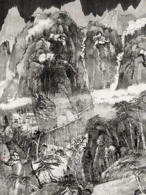 孔庆华花鸟画山水画国展作品欣赏