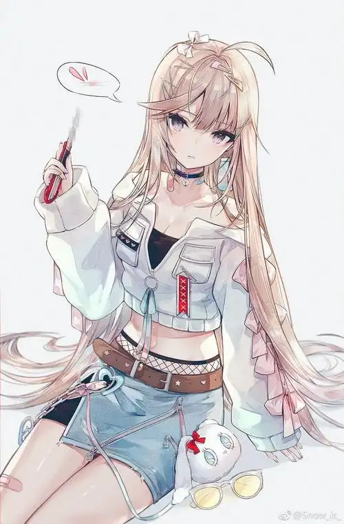 图片来源于网络动漫二次元少女萌妹子可爱唯美御姐水手服猫耳娘眼镜娘