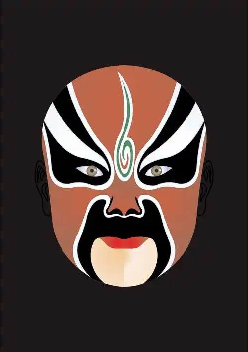 京剧脸谱黑色代表什么意思