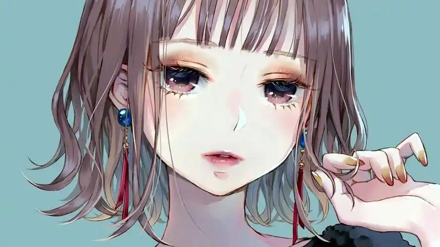 动漫壁纸:二次元手绘风电脑壁纸,甜美可爱的萌妹子你们喜欢吗?