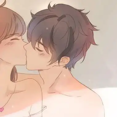 微信头像图片大全 微信情侣头像情侣间的暧昧亲吻小甜蜜【点击鼠标