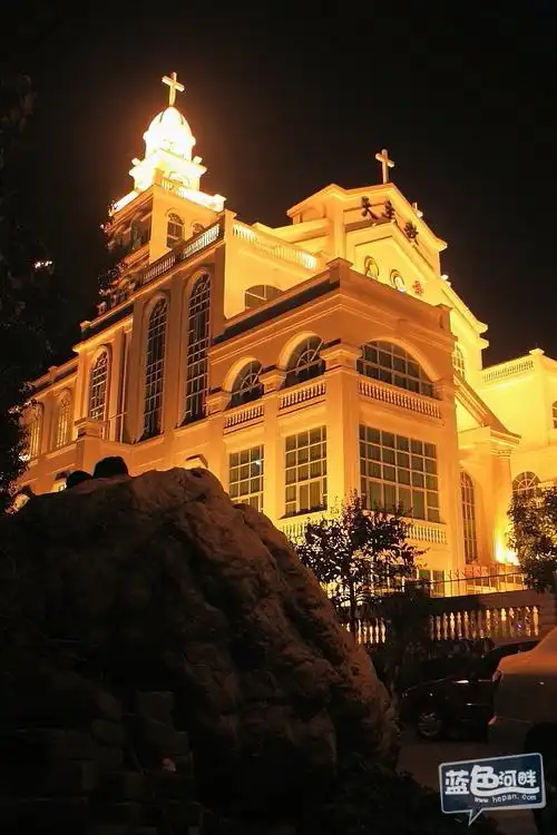 圣诞节的汕头教堂