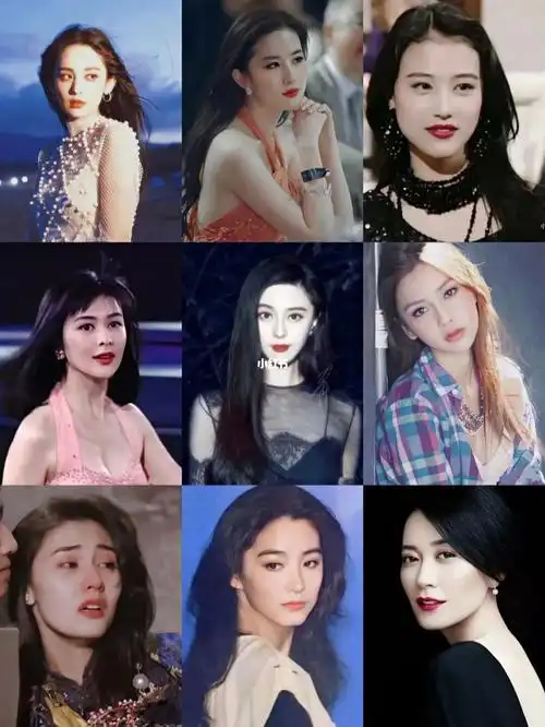我眼中的女星颜值top9
