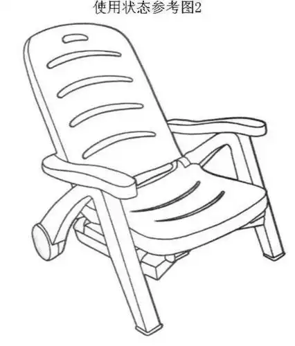 简笔画的沙滩椅