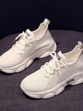 意尔康潮牌轻便运动鞋女款百搭夏季鞋子薄款网鞋透气跑步小白跑步鞋