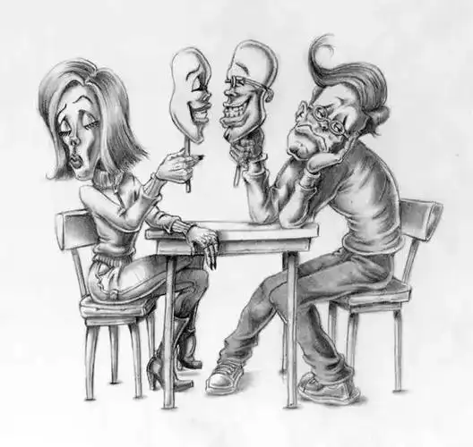 20幅人性最深处的黑暗插画,精准且现实