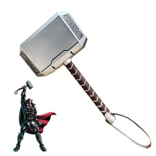 第二代雷神之锤玩具1:1复仇者联盟cosplay道具锤子武器 pu动漫