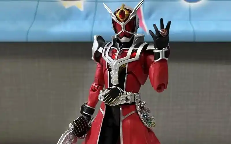 万代 真骨雕 假面骑士 法爷 wizard 全龙 火龙形态 转日本网友图