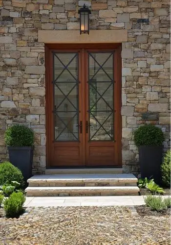 农村自建房别墅门口台阶设计