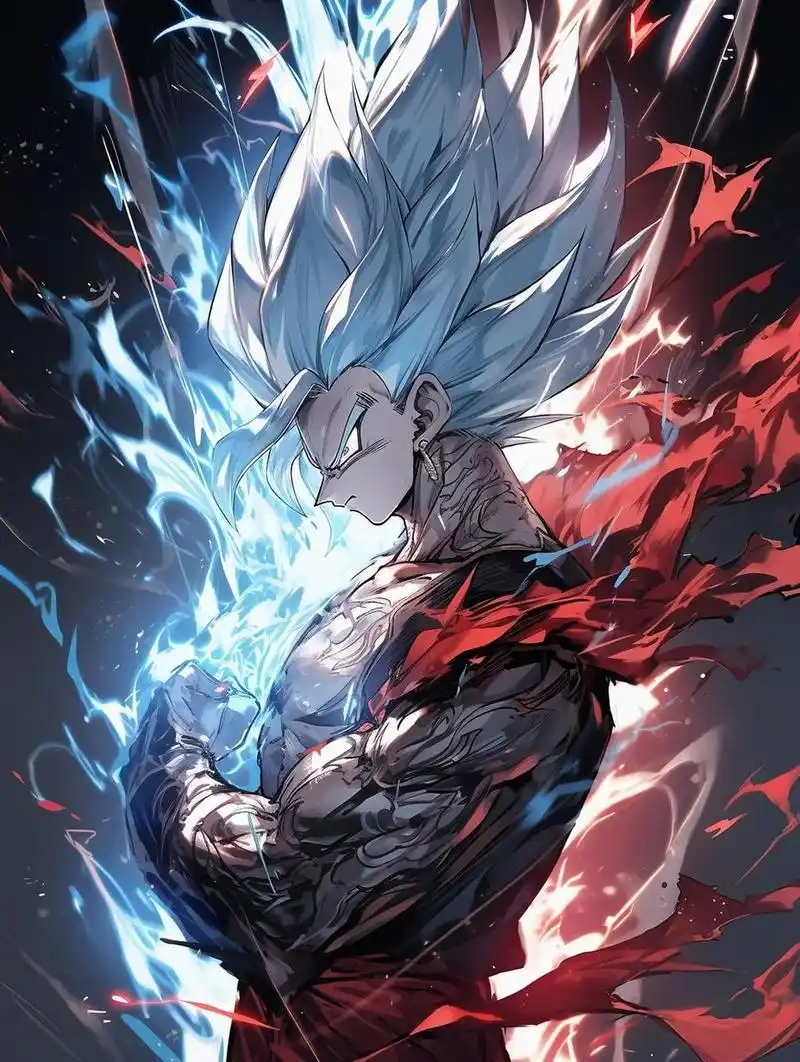 midjourney丨卡卡罗特 各种形态的悟空