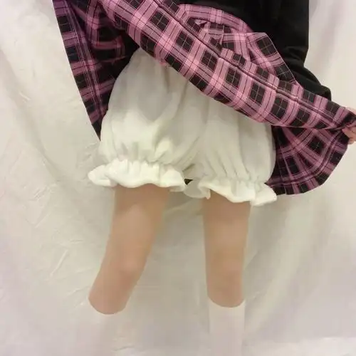 jk秋冬保暖安全南瓜裤加加厚毛绒绒可爱爱居家打底裤