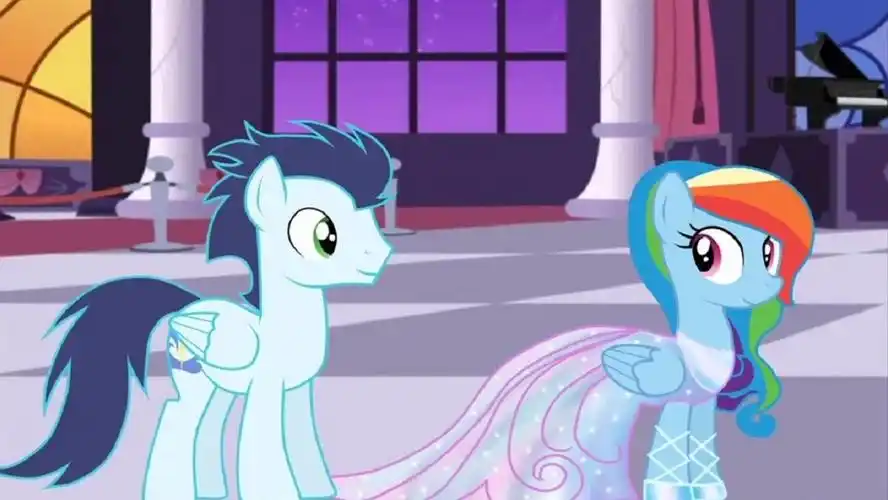 小马宝莉云宝黛西恋爱史可爱云宝和帅气的小马真是太般配