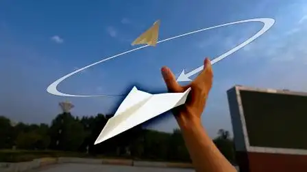 最强特技回旋:穿云梭纸飞机